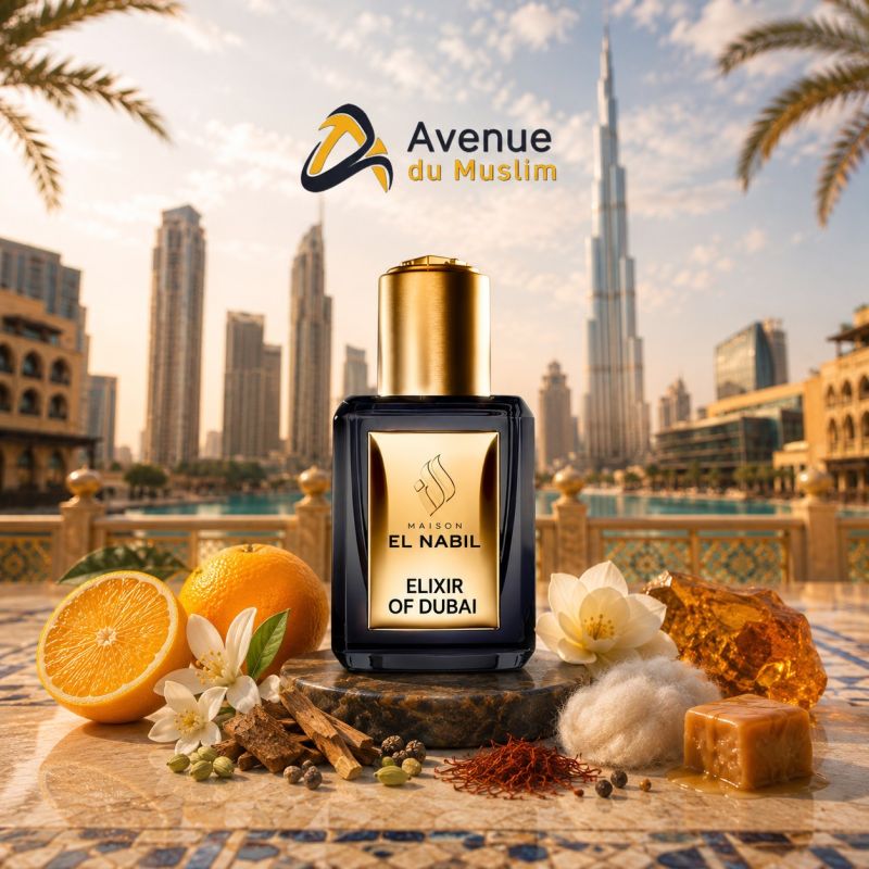 Elixir of Dubai – Parfum sans alcool 5ml – El Nabil