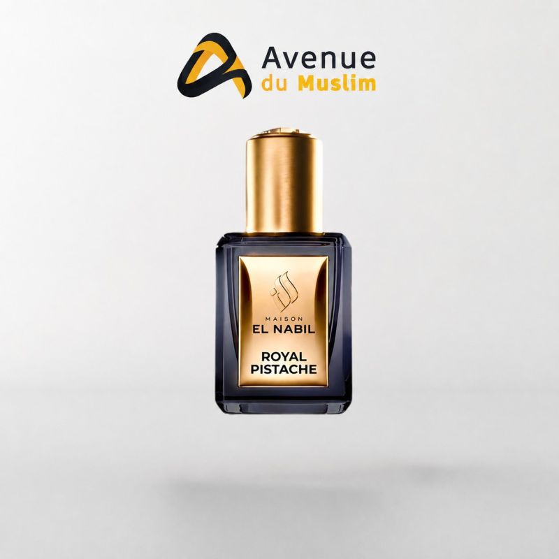 Musc Royal Pistache - Parfum : Mixte - Extrait de Parfum Sans Alcool - El Nabil - 5 ml 