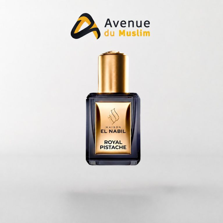 Musc Royal Pistache - Parfum : Mixte - Extrait de Parfum Sans Alcool - El Nabil - 5 ml 