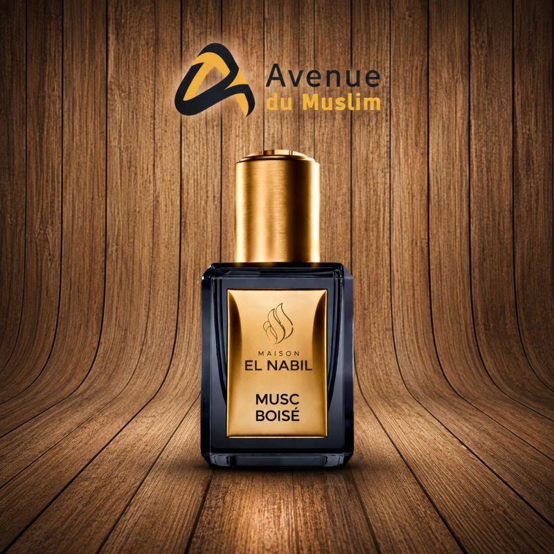 Musc Boisé - Parfum : Mixte - Extrait de Parfum Sans Alcool - El Nabil - 5 ml