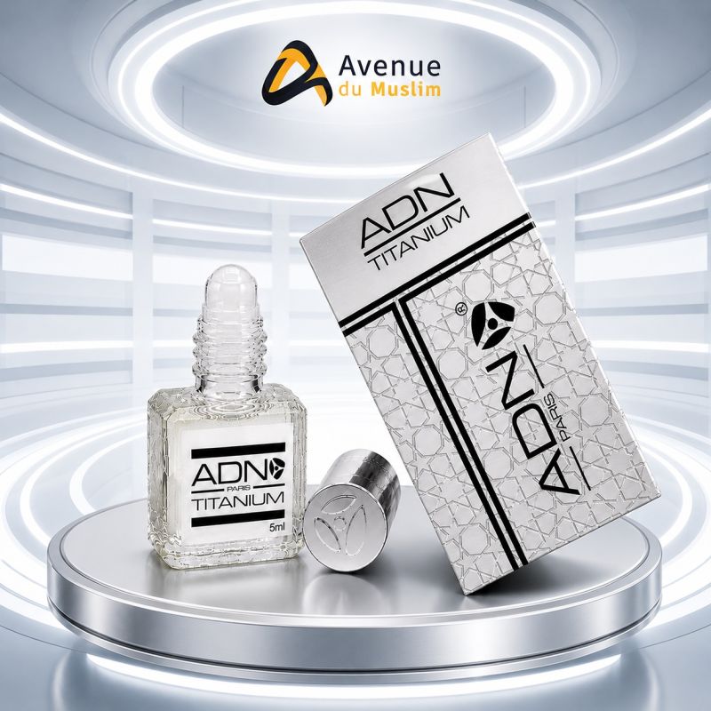 MUSC TITANIUM - Essence de Parfum - Musc - ADN Paris - 5 ml