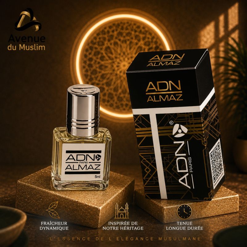 MUSC ALMAZ - Essence de Parfum - Musc - ADN Paris - 5 ml
