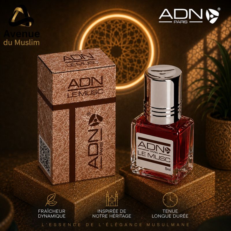 MUSC LE MUSC - Essence de Parfum - Musc - ADN Paris - 5 ml