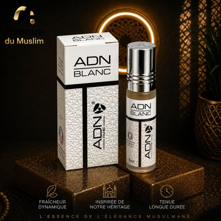 Musc Blanc - Essence de Parfum - ADN Paris - 6 ml