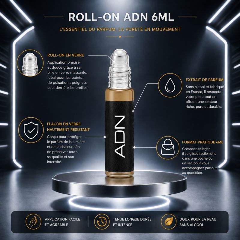Musc Royal - Essence de Parfum - ADN Paris - 6 ml