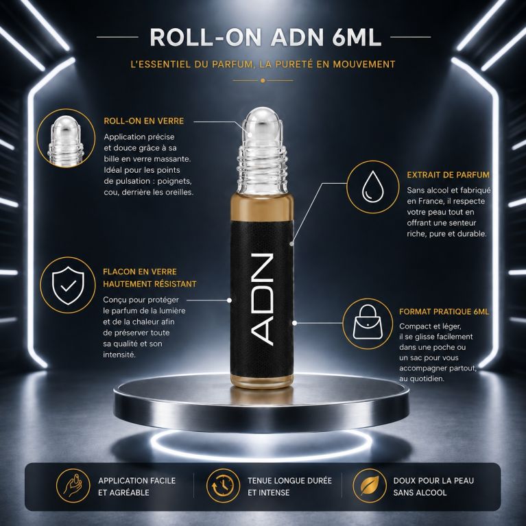 Musc Royal - Essence de Parfum - ADN Paris - 6 ml