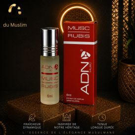 MUSC RUBIS - Essence de Parfum - Musc - ADN Paris - 6 ml