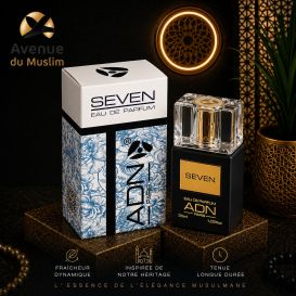 SEVEN Eau de Parfum par ADN Paris - Flacon Spray 30 ml - l'Art de la Parfumerie Française