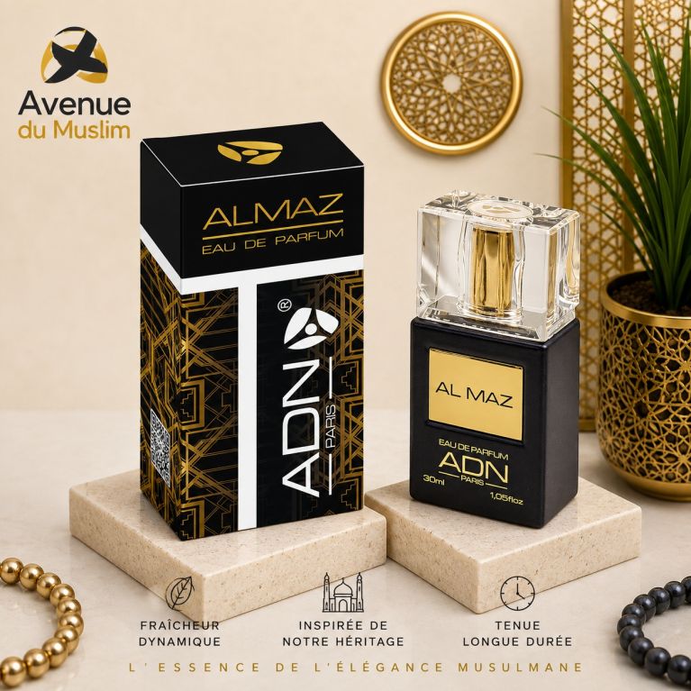 Almaz - eau de Parfum par ADN Paris - Flacon Spray 30 ml - l'Art de la Parfumerie Française