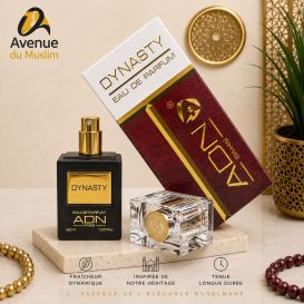 DYNASTY Eau de Parfum par ADN Paris - Flacon Spray 30 ml - l'Art de la Parfumerie Française
