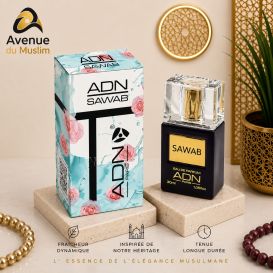 SAWAB Eau de Parfum par ADN Paris - Flacon Spray 30 ml - l'Art de la Parfumerie Française