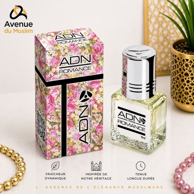 MUSC ROMANCE - Essence de Parfum - Musc - ADN Paris - 5 ml