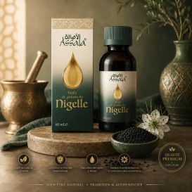 Huile de Nigelle - Ethiopie - Pressée à Froid - 60 ml - Assala