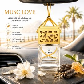 Musc Love - Parfum Pour Voiture - 6ml - El Nabil 