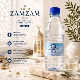 Eau de Zamzam - Mecca - Authentique - Arabie Saoudite
