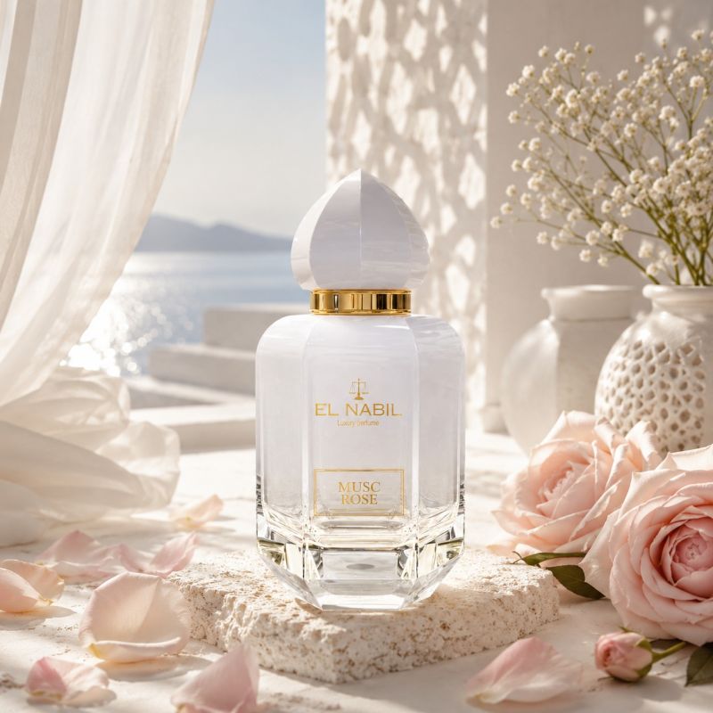 Musc Rose - Eau de Parfum : Femme - Spray - El Nabil - 50ml
