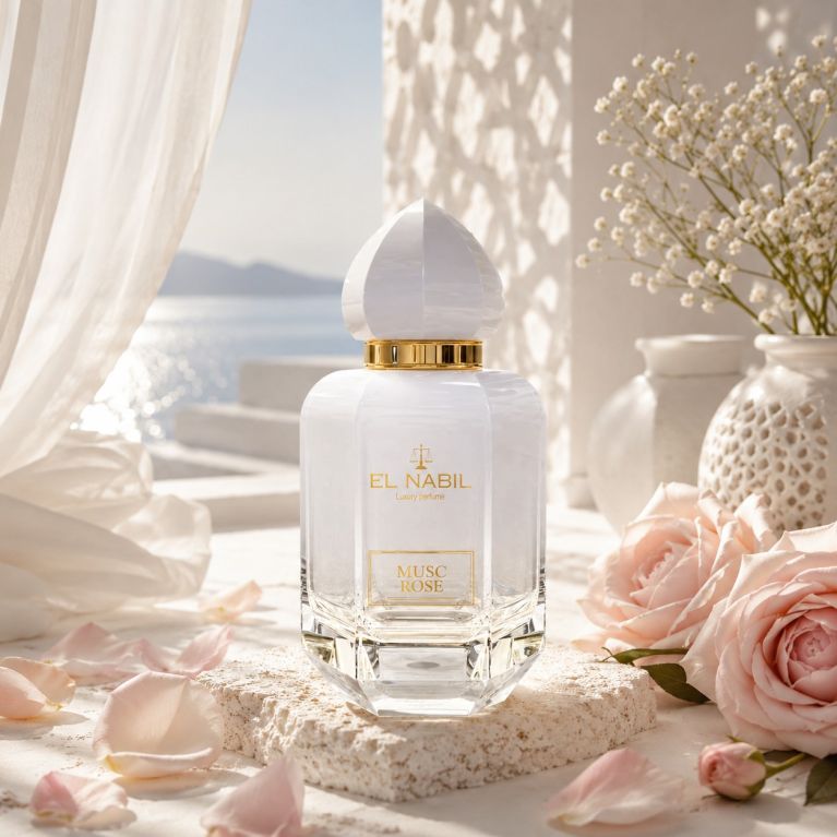 Musc Rose - Eau de Parfum : Femme - Spray - El Nabil - 50ml