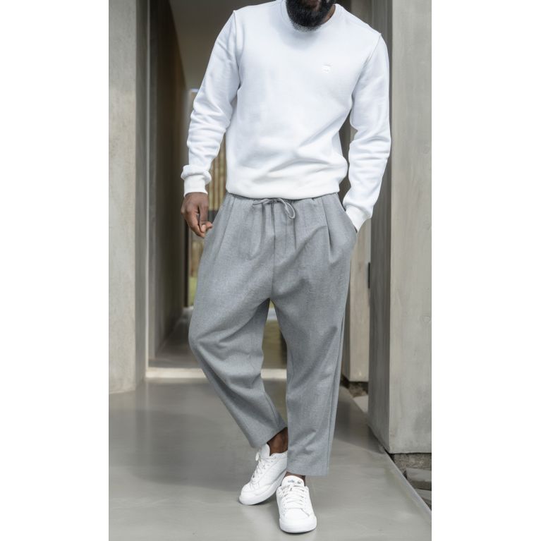 Sarouel Classik Flanel – Homme – Tissu doux – Qaba'il