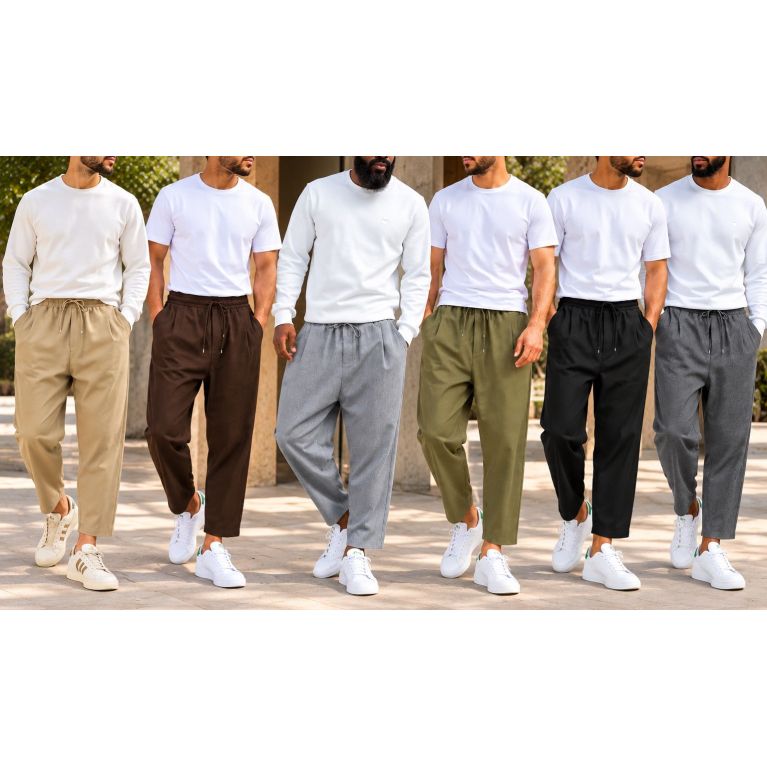Sarouel Classik Flanel – Homme – Tissu doux – Qaba'il