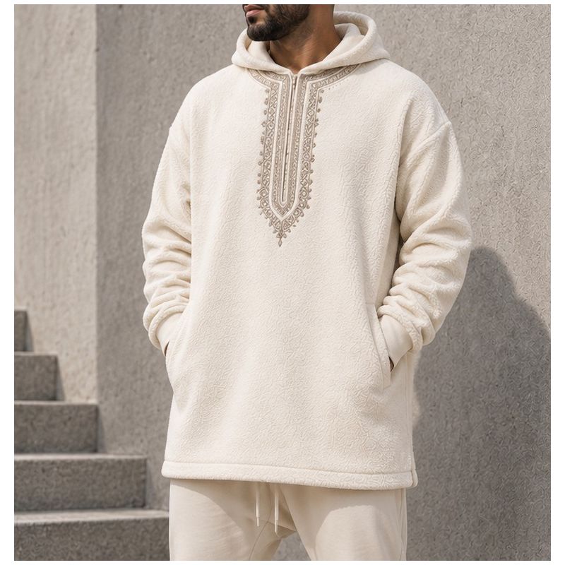 copy ofQabail Silent Set with Zipped Tunic and Straight Sarouel