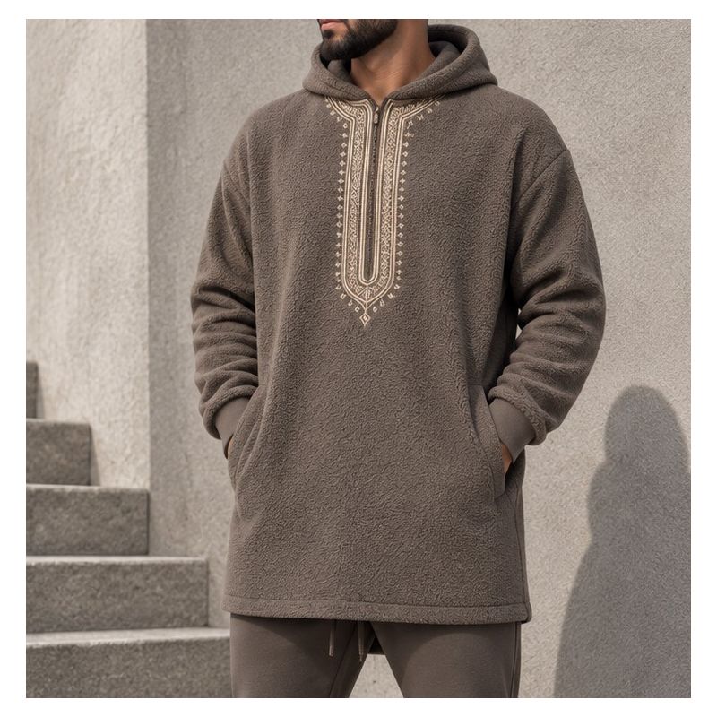 copy ofQabail Silent Set with Zipped Tunic and Straight Sarouel