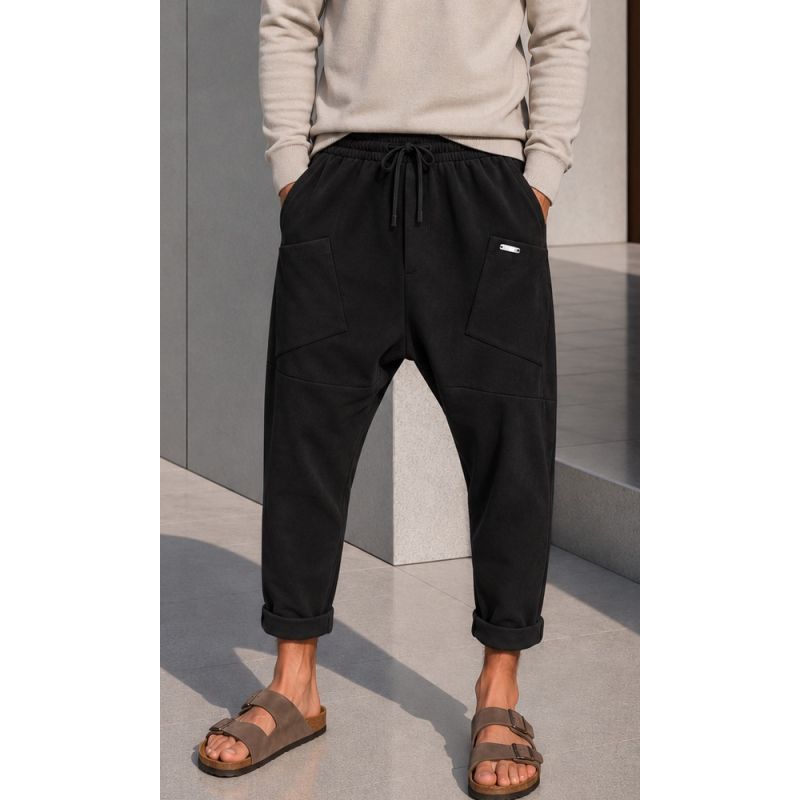 Sarouel Design Suédine Homme – Qaba'il W27