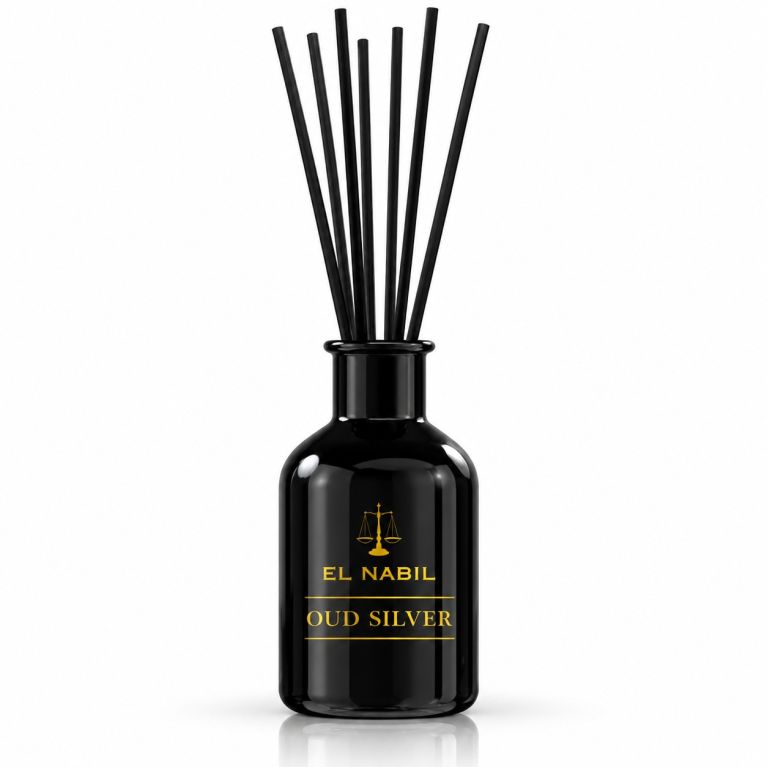 Oud Silver Reed Diffuser by El Nabil – 125 ml