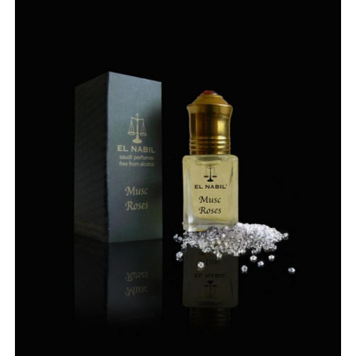 Musc Rose 5ml - Saudi Perfumes - Sans Alcool - El Nabil