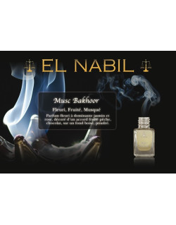Musc Bakhoor 5 ml - Saudi Perfumes - Sans Alcool - El Nabil