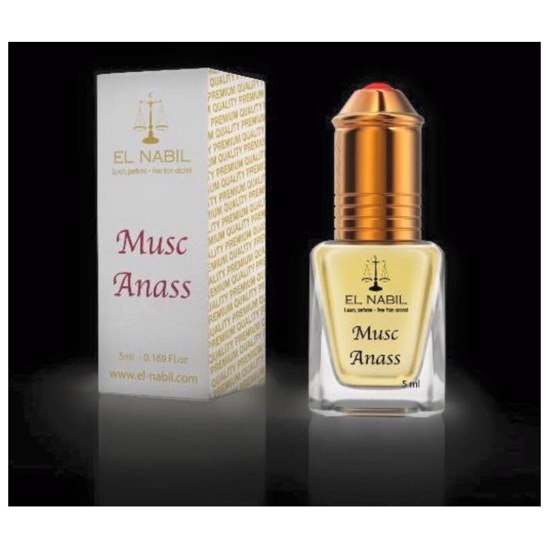 Musc Anass 5 ml - Saudi Perfumes - Sans Alcool - El Nabil