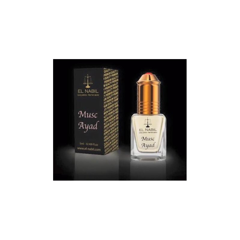 Musc Ayad 5 ml - Saudi Perfumes - Sans Alcool - El Nabil