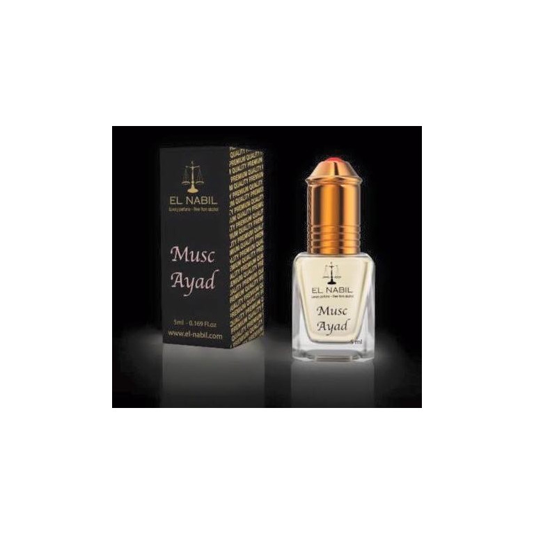 Musc Ayad 5 ml - Saudi Perfumes - Sans Alcool - El Nabil