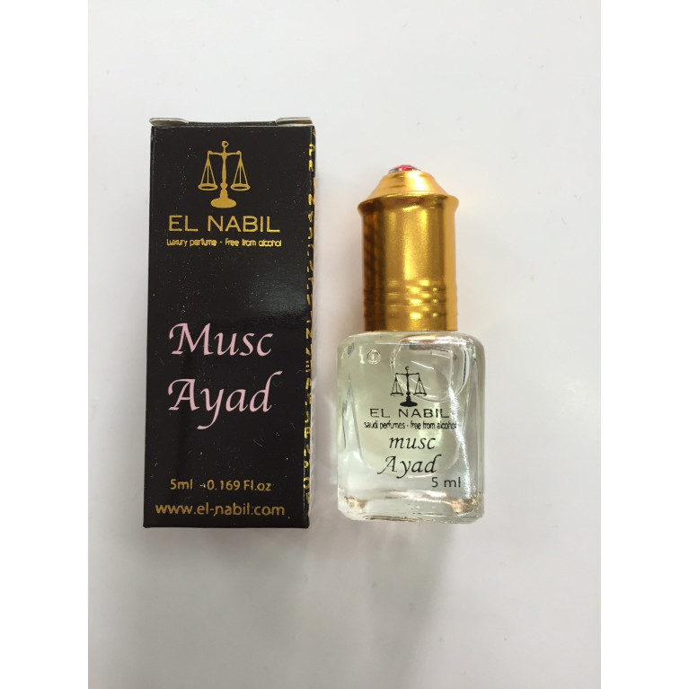 Musc Ayad 5 ml - Saudi Perfumes - Sans Alcool - El Nabil