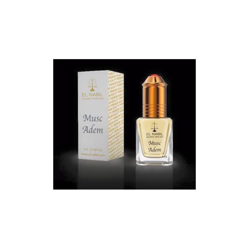 Musc Adem 5 ml - Saudi Perfumes - Sans Alcool - El Nabil