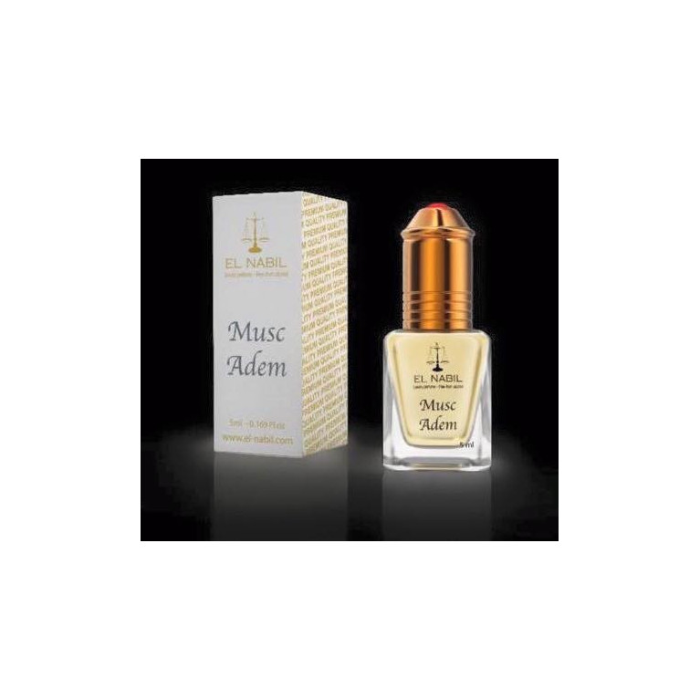 Musc Adem 5 ml - Saudi Perfumes - Sans Alcool - El Nabil