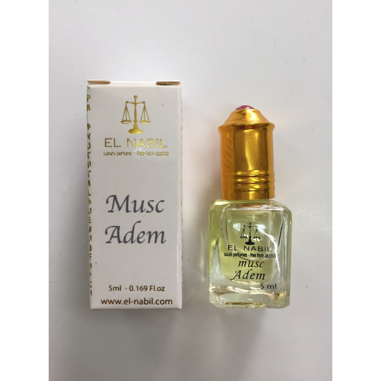 Musc Adem 5 ml - Saudi Perfumes - Sans Alcool - El Nabil