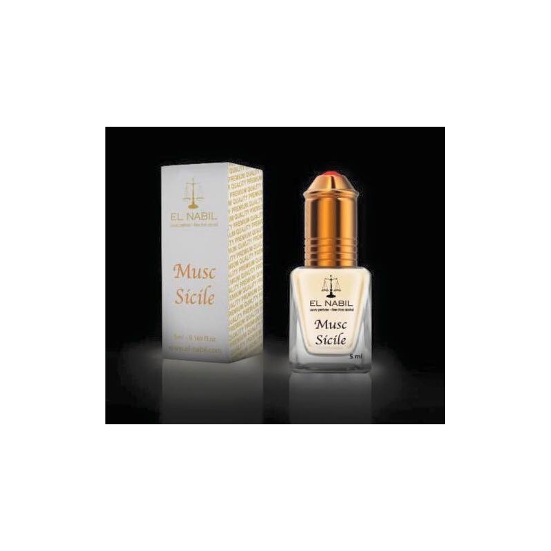Musc Sicile 5 ml - Saudi Perfumes - Sans Alcool - El Nabil