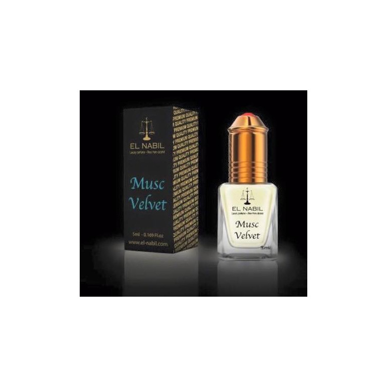 Musc Velvet 5 ml - Saudi Perfumes - Sans Alcool - El Nabil