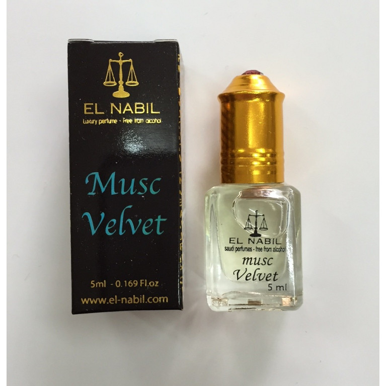 Musc Velvet 5 ml - Saudi Perfumes - Sans Alcool - El Nabil