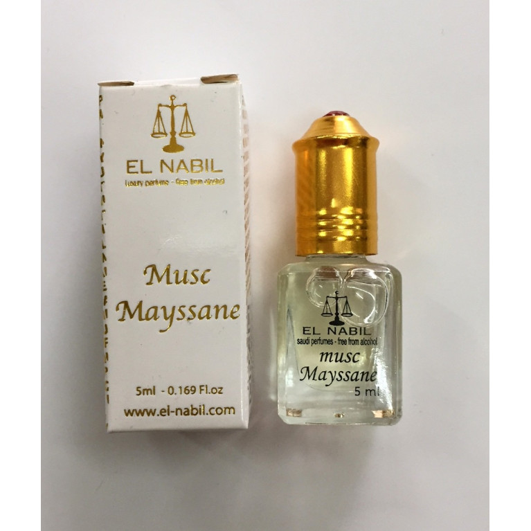 Musc Mayssane 5 ml - Saudi Perfumes - Sans Alcool - El Nabil