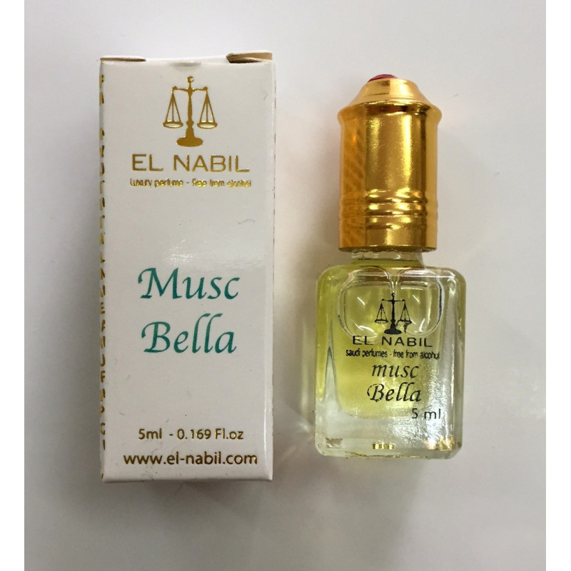 Musc Bella 5 ml - Saudi Perfumes - Sans Alcool - El Nabil