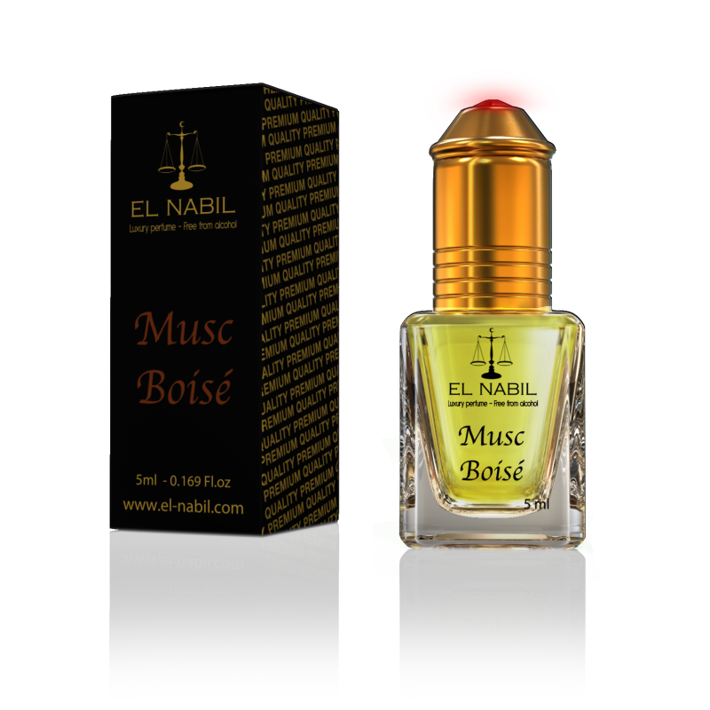Musc Boisé 5 ml - Saudi Perfumes - Sans Alcool - El Nabil