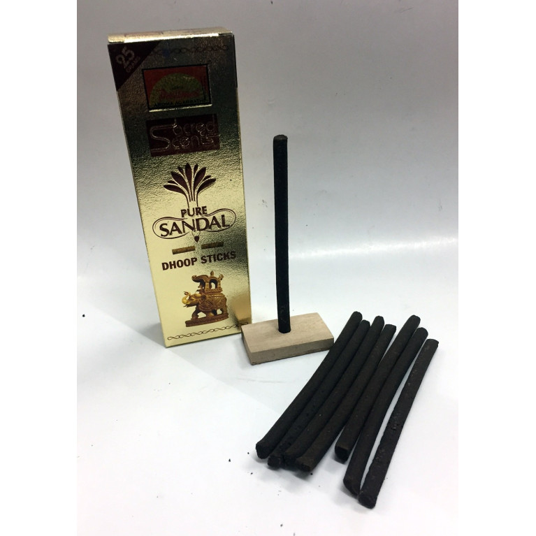 7 Encens Naturel Pure Santal - Dhoop Sticks 25 gr fait à la Main - ¨Parimal