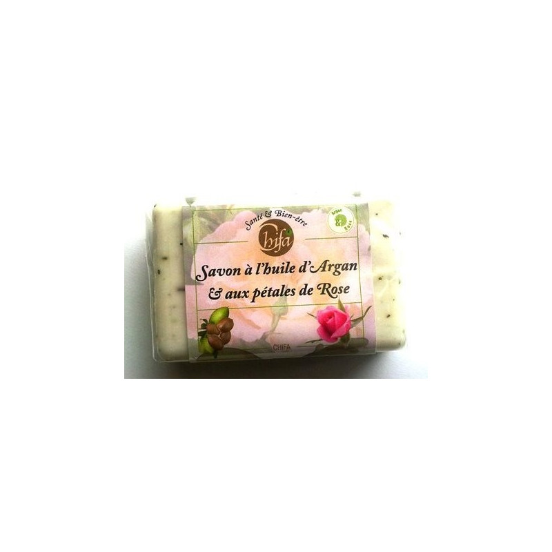 Savon Chifa - Huile d'Argan et Pétale de Rose - 100 gr - 4252