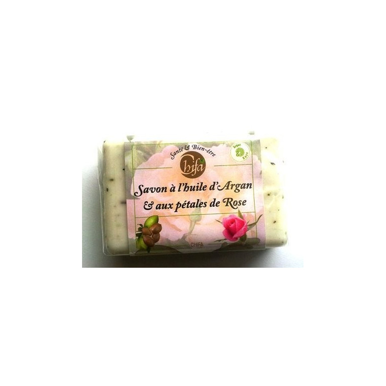 Savon Chifa - Huile d'Argan et Pétale de Rose - 100 gr - 4252