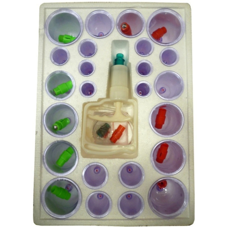 Kit Hijama 24 Pièces - Ventouse Plastique