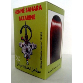 Henné Cheveux - Henna Sahara Tazarine en poudre CHEVEUX