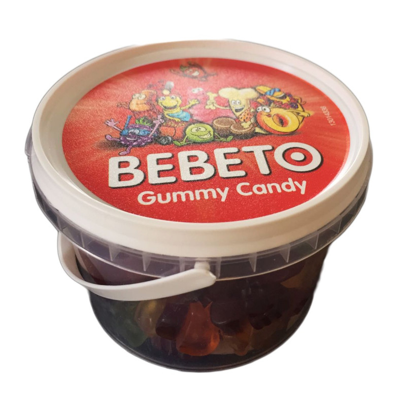 Bonbons Mix Gélifiés - Bebeto - Halal - Boite de 300gr