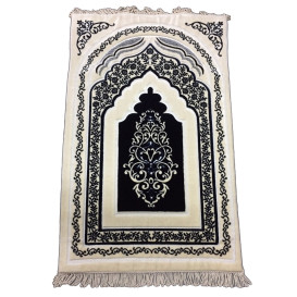 Greensen Tapis de Prière Musulman Tapis de Coton Tapis Agenouillé Islamique  Prière Agenouillé Tasse Musulman Fournitures, Tapis de Prière Musulman,  Tapis de Prière Islamique 