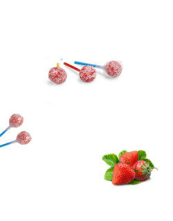 Bonbons - Sucette RAMZY - FRAISE - Chewing Gum - Halal - 4921